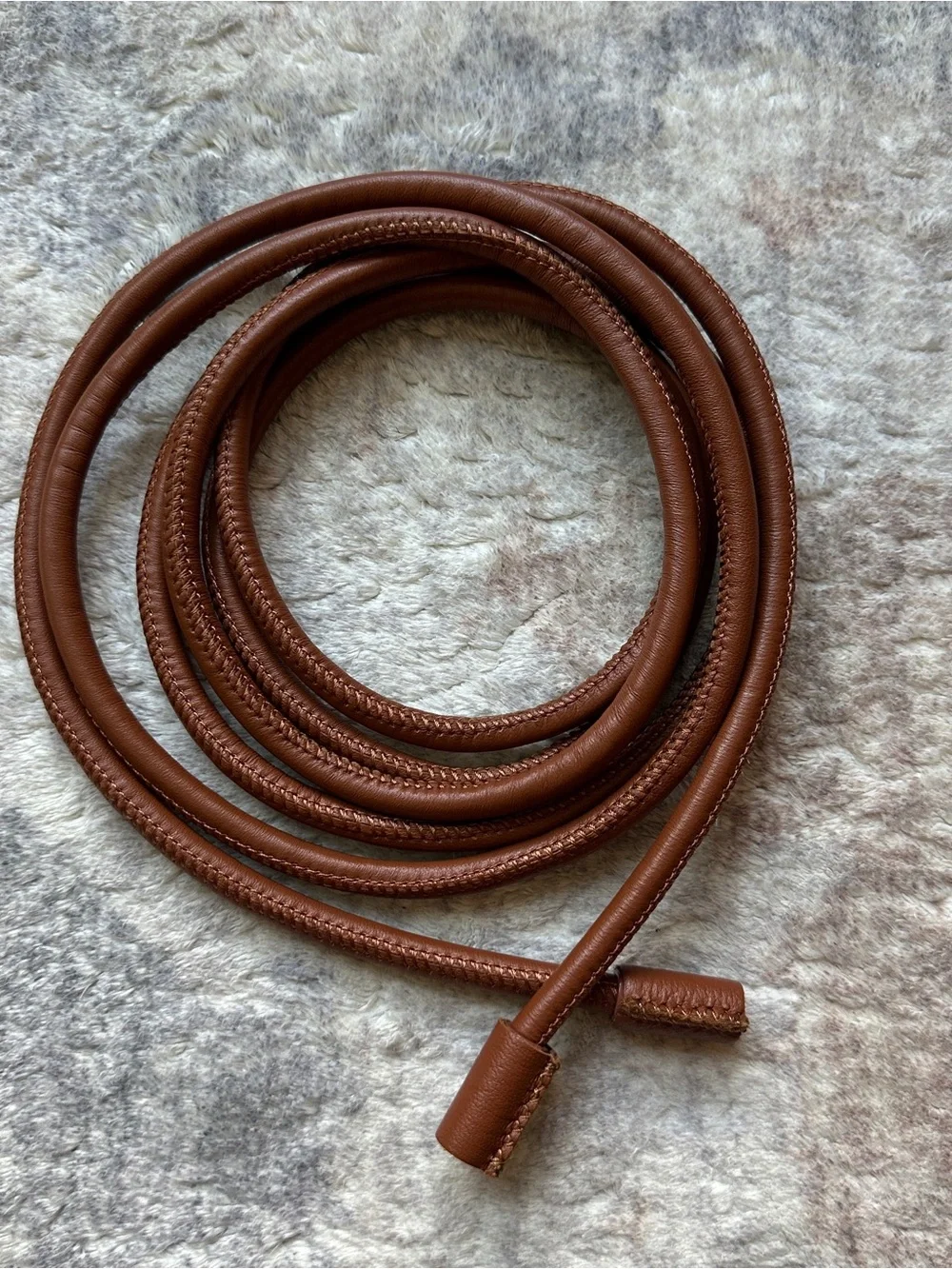 NWOT Zara Brown Rope Belt